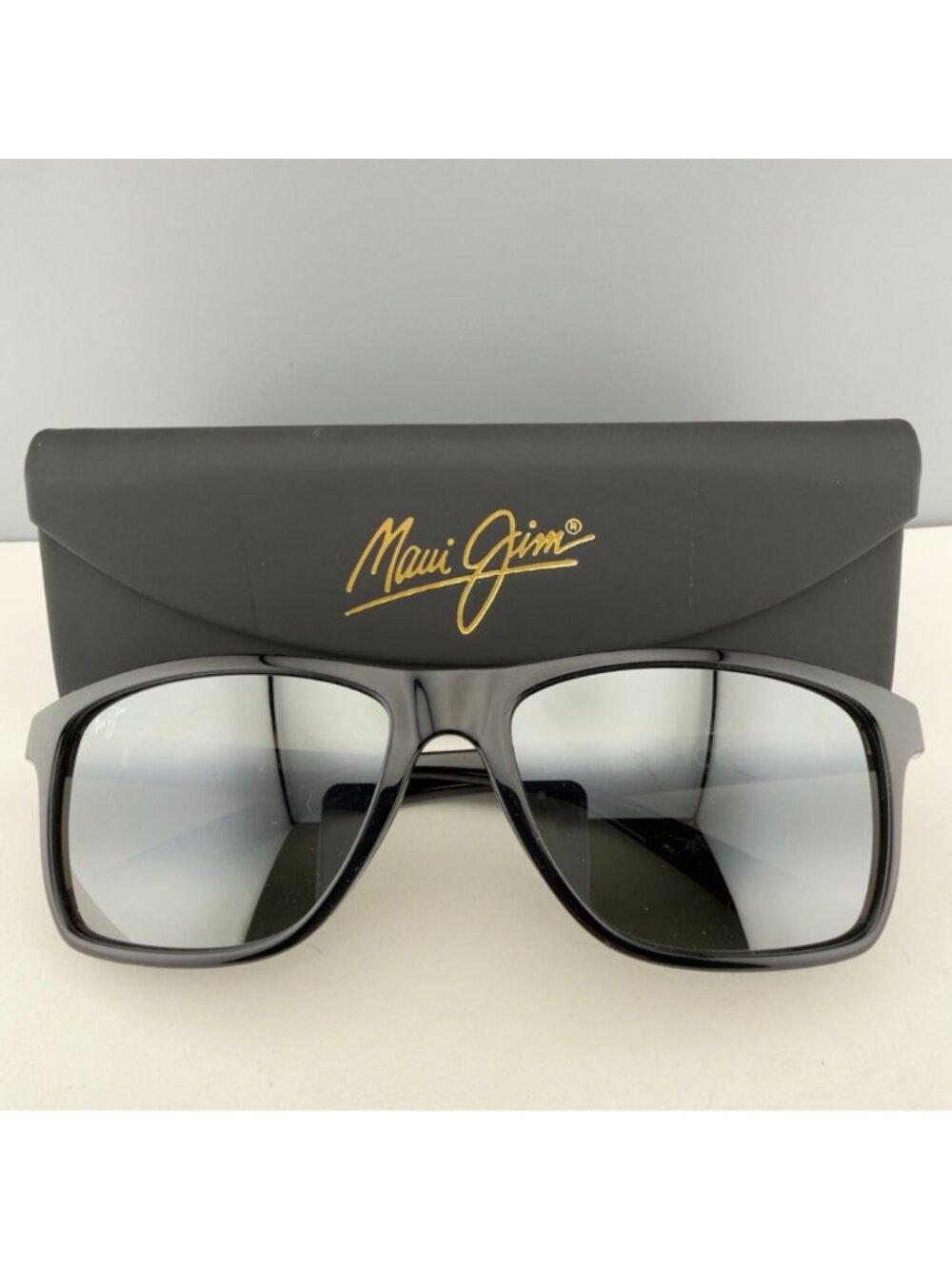 Maui Jim MJ 798 02 Sunglasses Onshore Gloss Black Polarized 58-18-145 - Picture 2 of 11